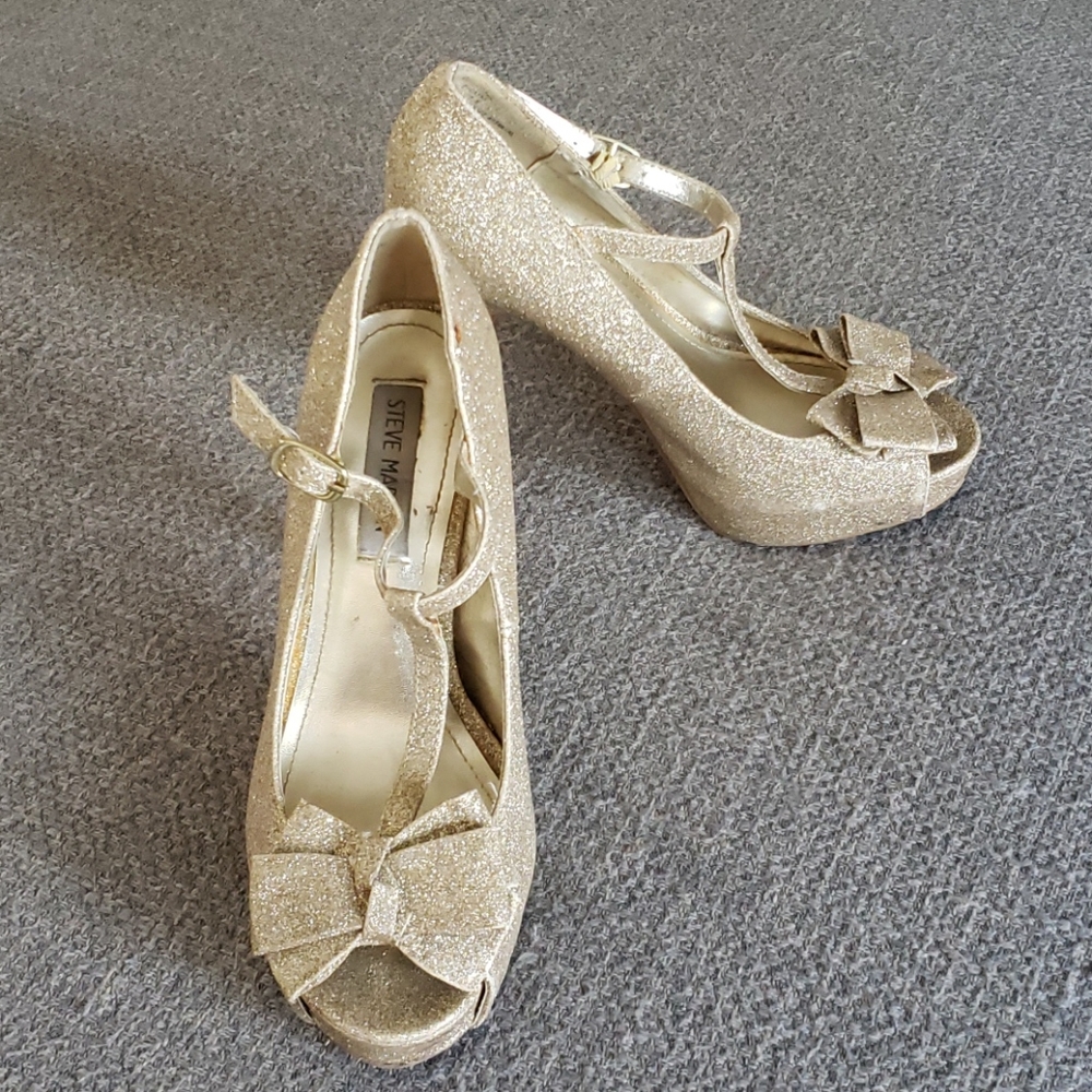Gold heels